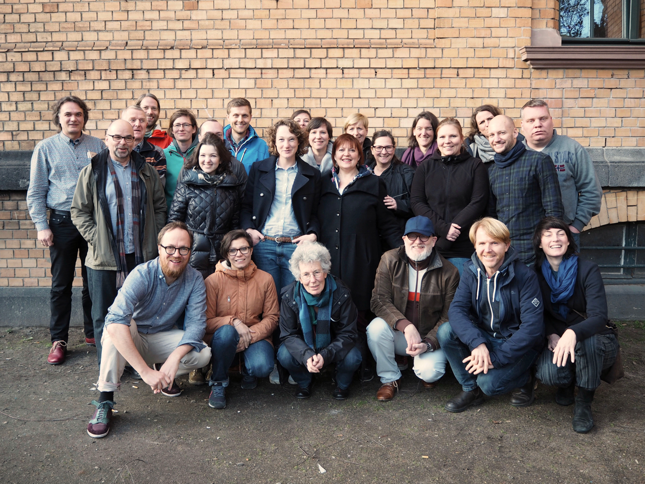 Netzwerktreffen Frühjahr 2017 - Gruppenphoto in der Alten Feuerwache